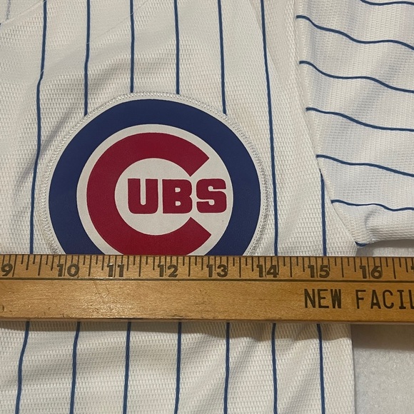Majestic White and Blue Cubs Jersey Chris Bryant #17 - Picture 3 of 13